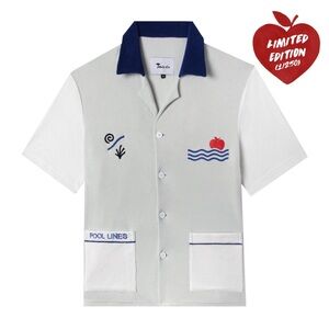 Tombolo limited edition pool lines cabana x hotel magique towel unisex shirt L